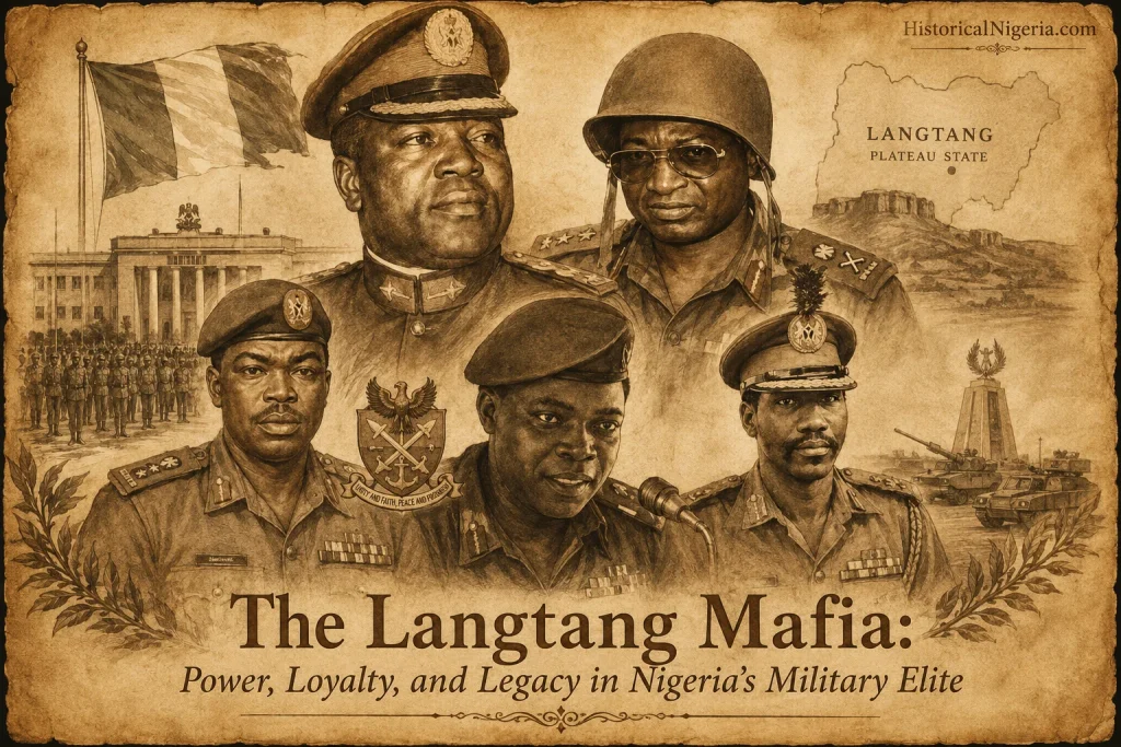 Langtang Mafia: Secret military society shaped Nigeria