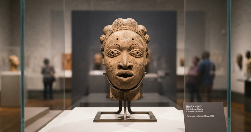 Ancient Jemaa Head Rewrites African History Ancient Jemaa Head Rewrites African History