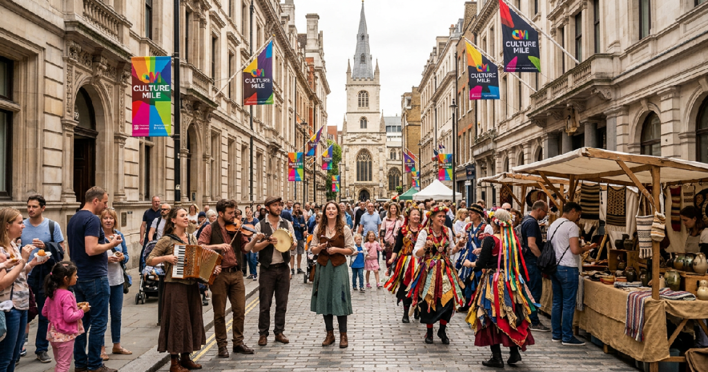 Culture Mile initiative reimagines ancient summer fay