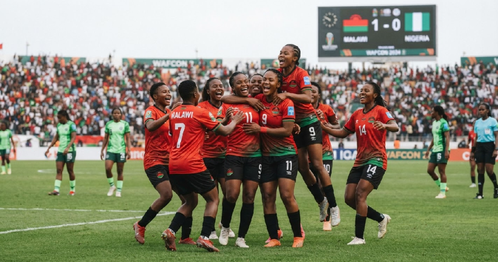 Malawi Nigeria WAFCON: Malawi Stuns Nigeria in WAFCON Upset