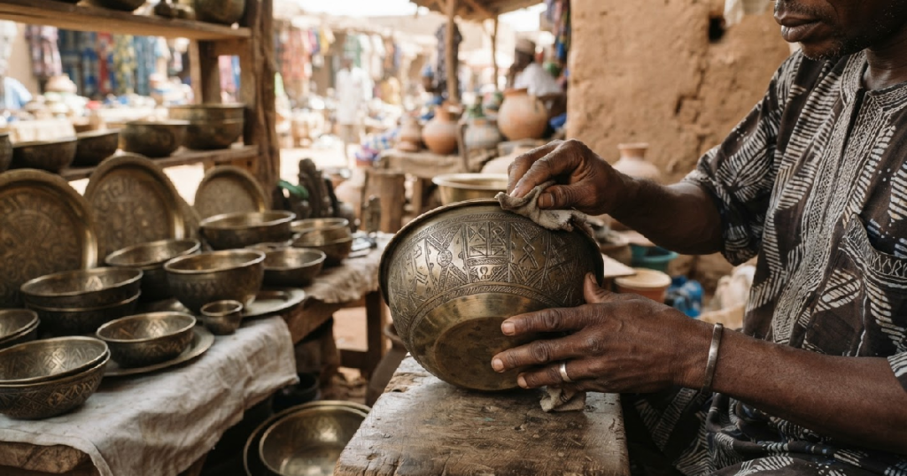 Nupe brass bowls showcase Nigeria's enduring metal artistry