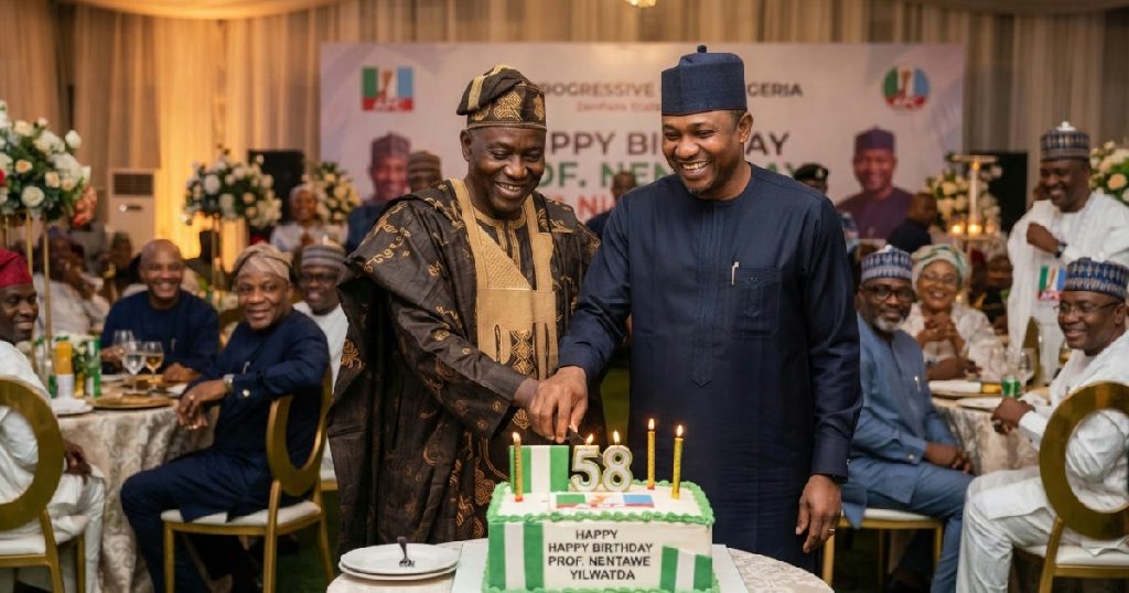 Governor Dauda Lawal Celebrates Professor Nentawe Yilwatda’s 58th Birthday Governor Dauda Lawal Celebrates Professor Nentawe Yilwatda's 58th Birthday