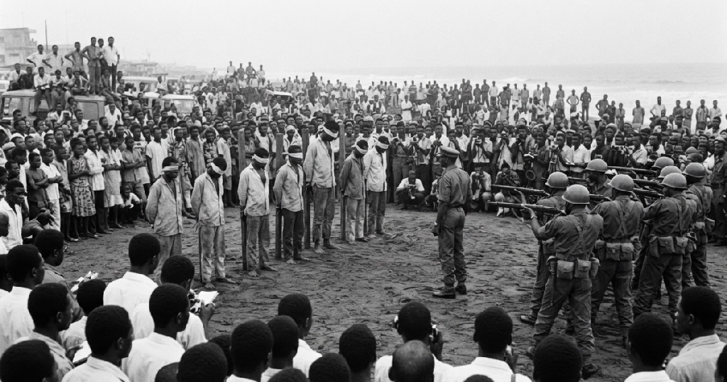 Ishola Oyenusi execution in 1971 Nigeria