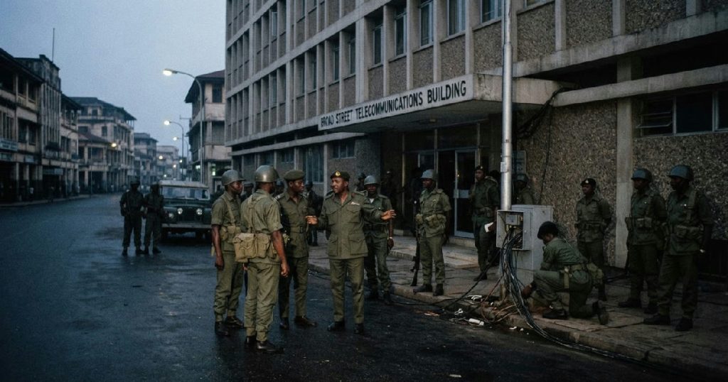 How Broad Street became the silent signal of military rule