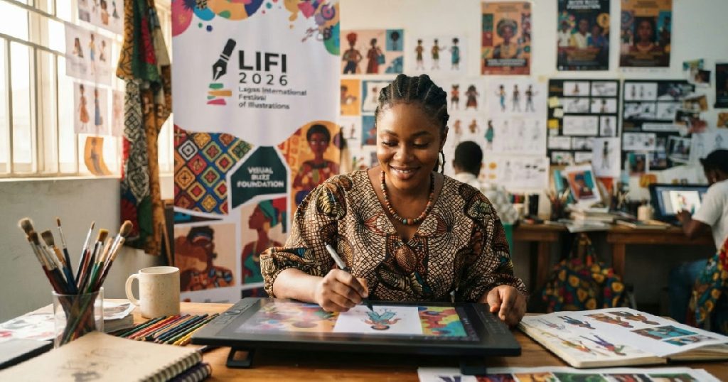 The Lines Redrawing a Nation: Inside the Lagos International Festival of Illustrations 2026