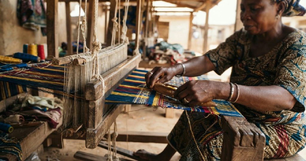 The enduring craft of Nigerian handwoven fabrics The enduring craft of Nigerian handwoven fabrics