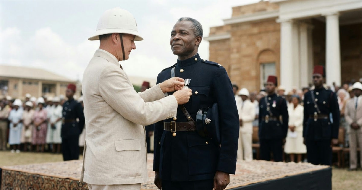 nigerian police chief eugene keazor awarded colonial police medal